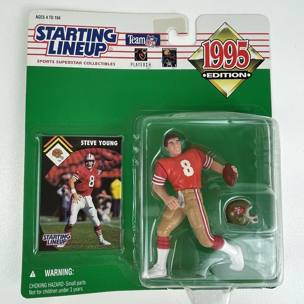 Starting Lineup 1995 Edition Steve Young San Francisco 49ers NFL Action Figure